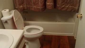 Towels, soap, toilet paper