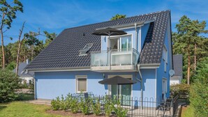 Exterior - Ferienhaus Himmelblau OG - Entspannte Auszeit: Fewo in Loddin für 4 Gäste (Loddin)