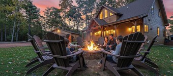 Eagles Bluff - 3 Br Lakefront Cabin on 20 acres