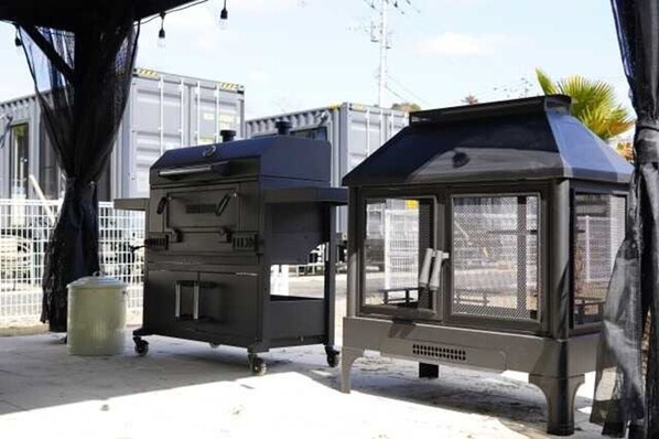 Overnattingsstedets uteområder