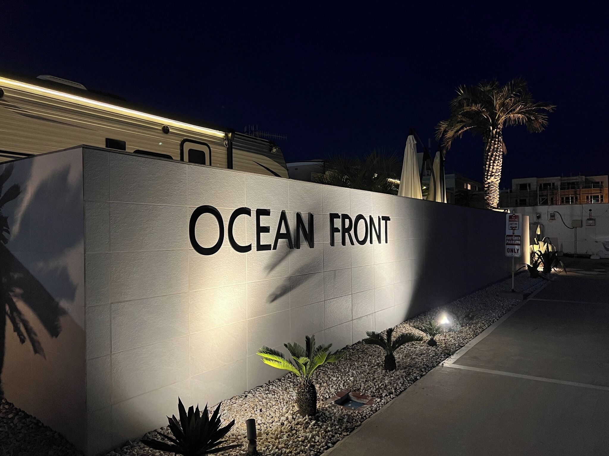 Overnatningsstedets område