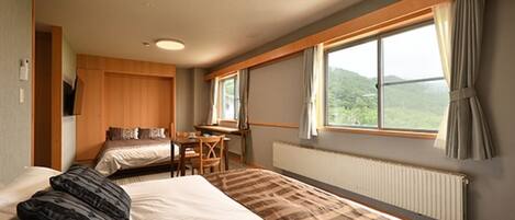 1 bedroom, desk, free WiFi, bed sheets