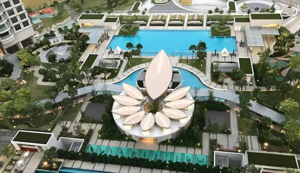 Outdoor pool - Teega Puteri Harbour near Legoland (Iskandar Puteri)