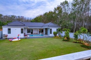 Villa, 3 Bedrooms, Smoking, Private Pool | Terrace/patio - Cha De lay Private Pool Villa Ao Nang Krabi (Krabi)