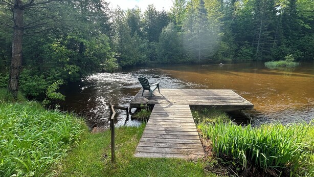 Property grounds - Peaceful AuSable River Retreat-Frederic, MI Sleeps 6 (Frederic)