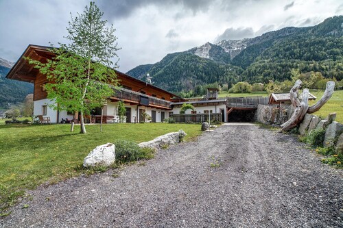Ferienwohnung 'Scheiberhof' mit Bergblick, Privatem Garten und WLAN
