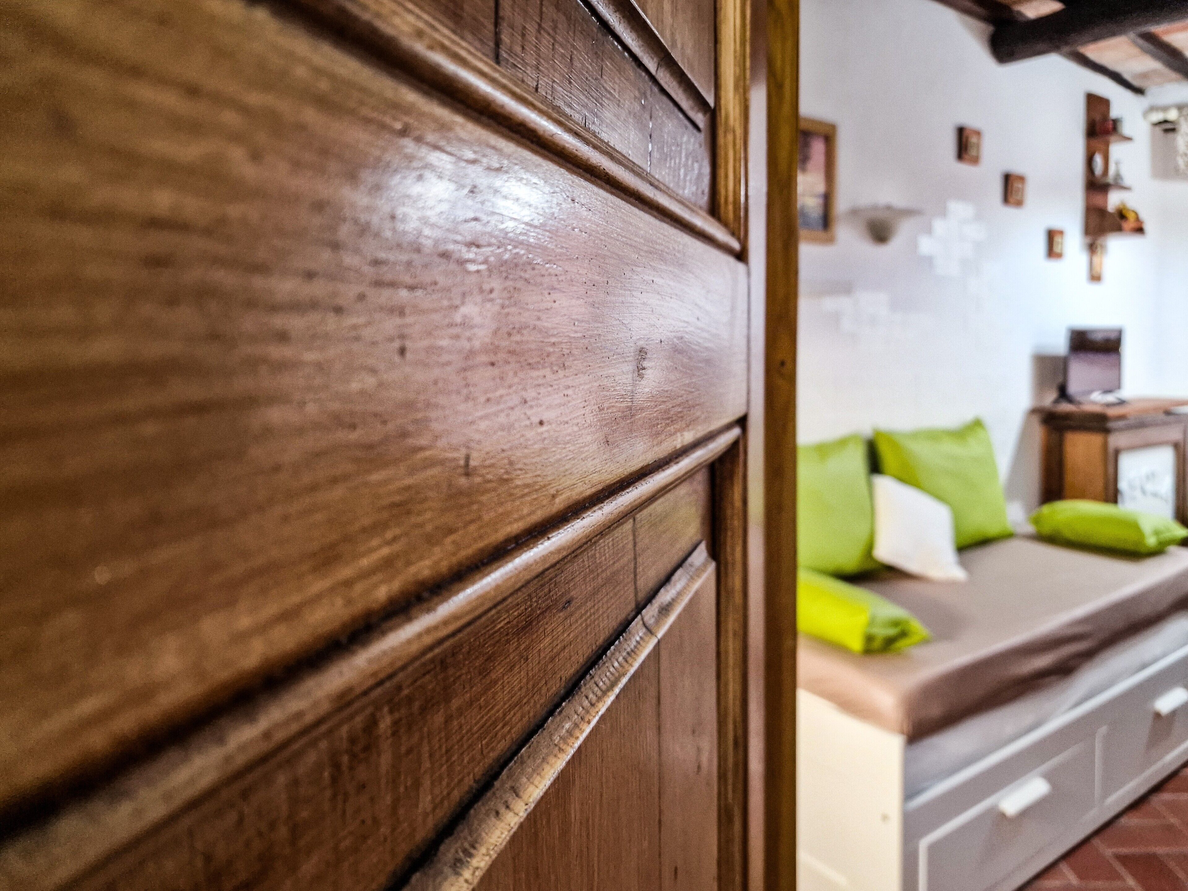 1 sovrum och sängkläder