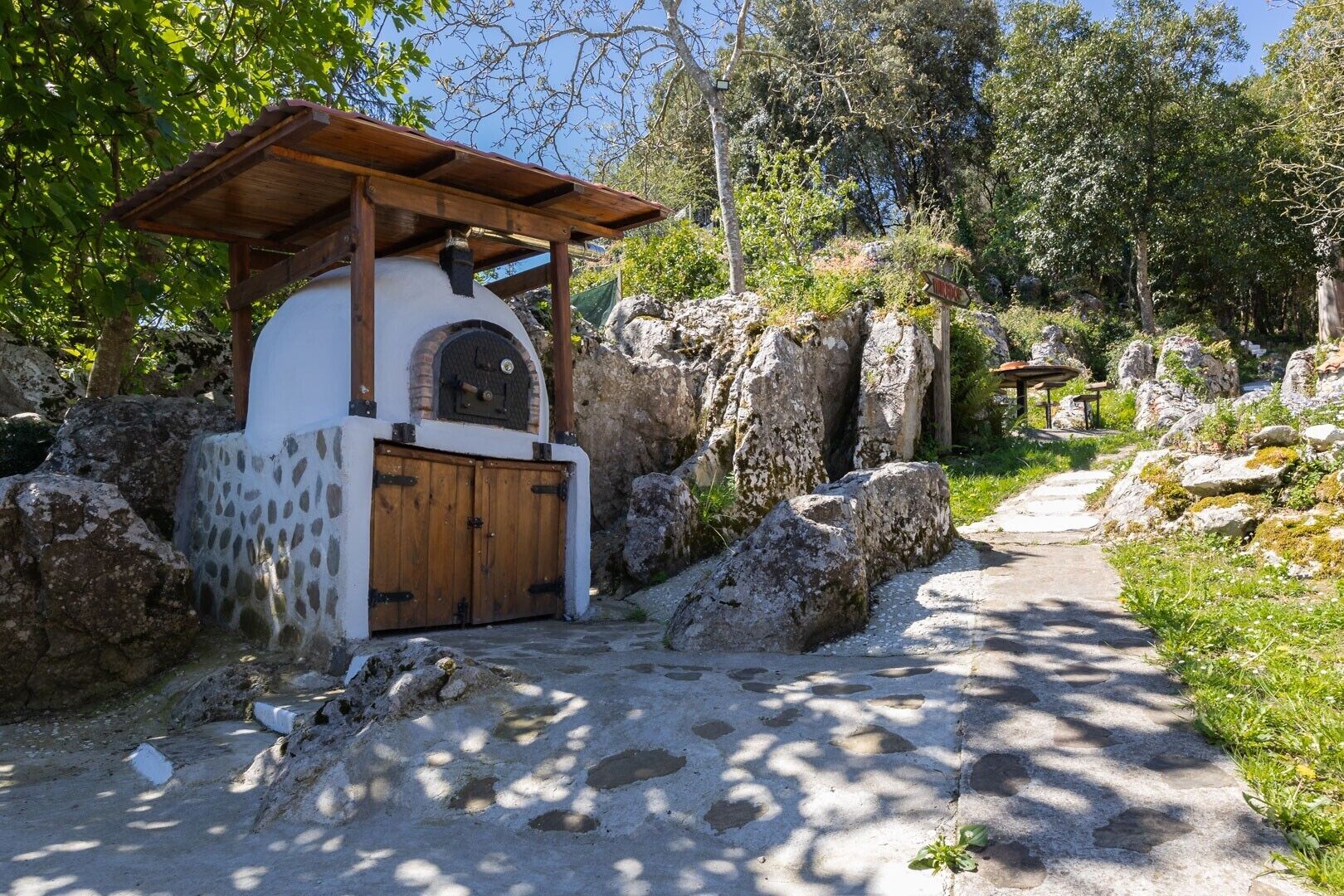 Terrein van de accommodatie