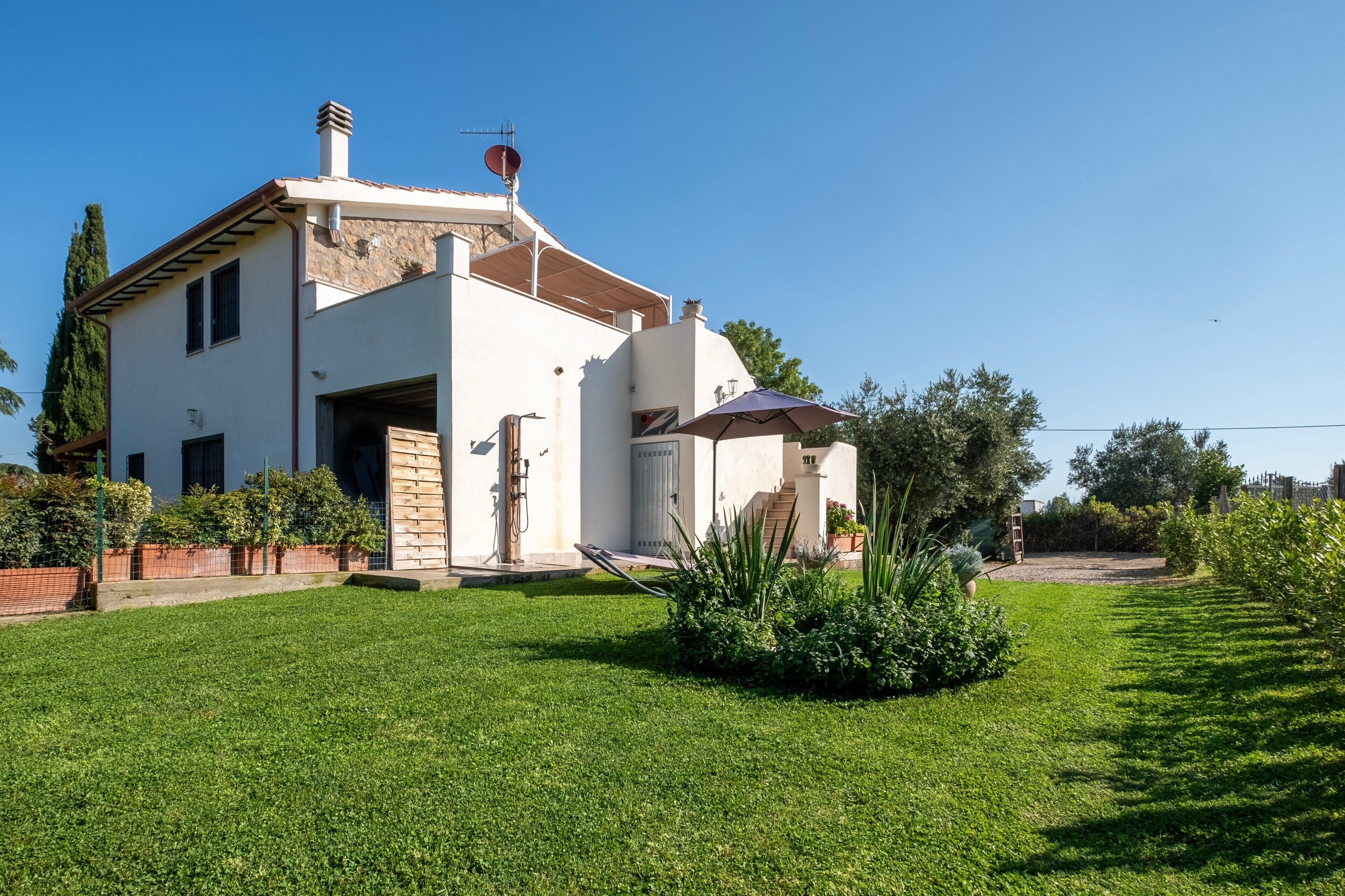 Overnattingsstedets uteområder