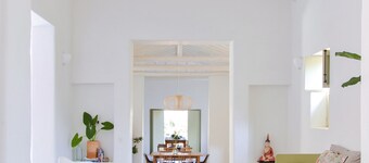 Cozy, private and lavish house nestled within the town itself.