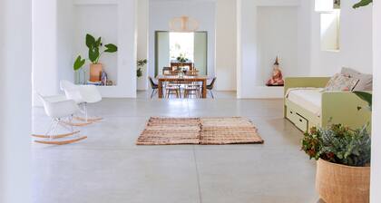 Cozy, private and lavish house nestled within the town itself.