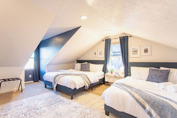 5 soveværelser, strygejern/strygebræt, weekendseng, Wi-Fi