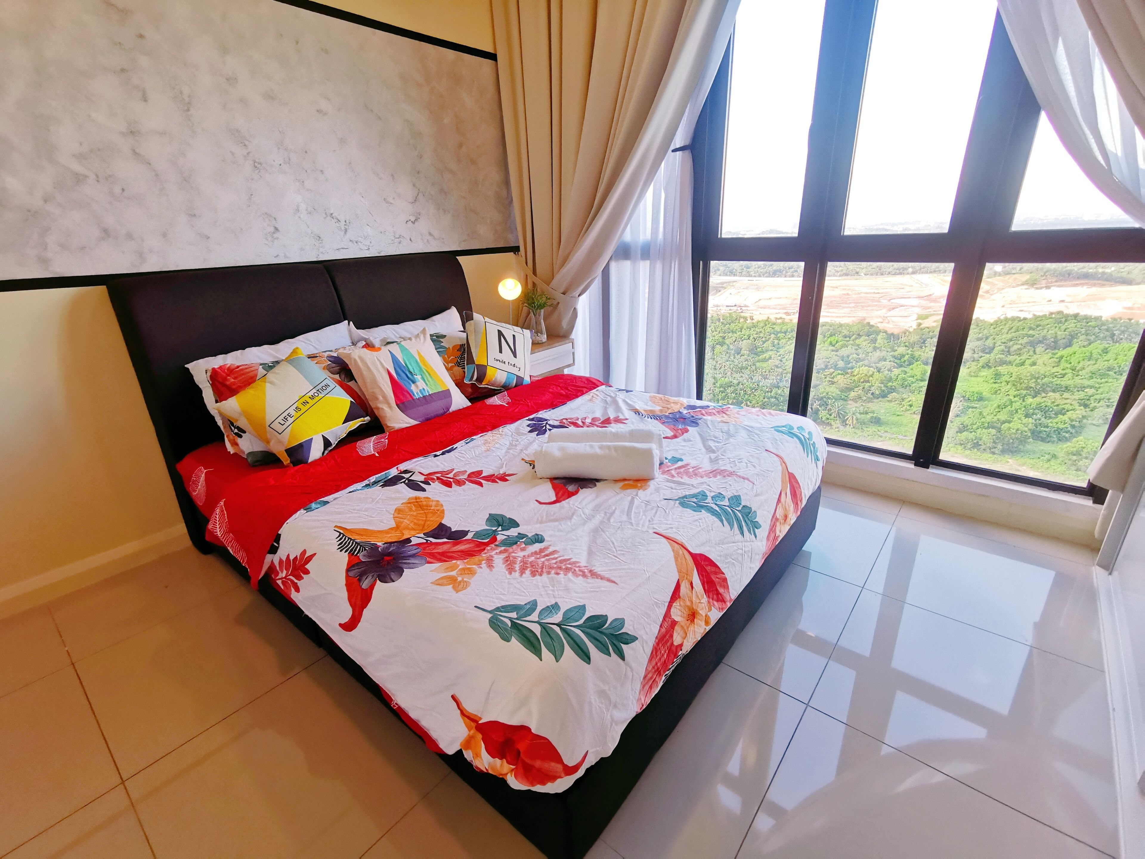 2 多间卧室、熨斗/熨衣板、免费 WiFi、床单