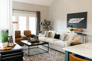 TV, fireplace, video games, offices