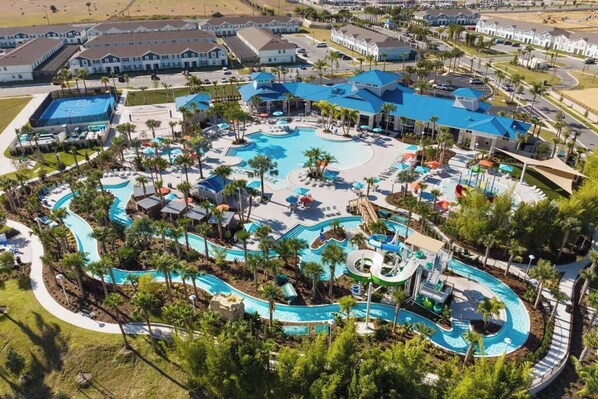 Una piscina climatizada