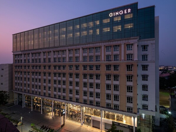 Façade de l’hébergement