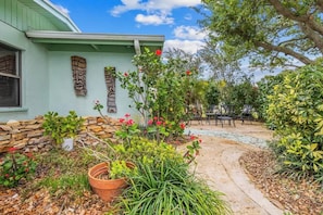 Terrace/patio - 2 Blocks to Ocean! Launch Pad 226 (Cocoa Beach)