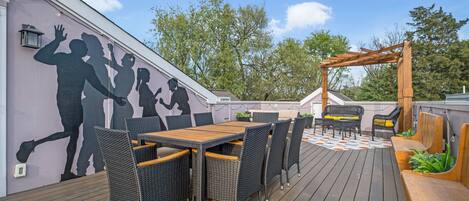 Udendørs spisemuligheder