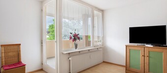 3-Room City Apartment Sievers with Covered Balcony and Panoramic Views