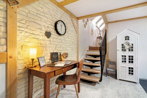 Ferienhaus 'Quartier Sängerstadt' mit Gemeinschaftsgarten und WLAN