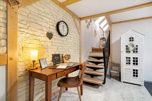 Ferienhaus 'Quartier Sängerstadt' mit Gemeinschaftsgarten und WLAN