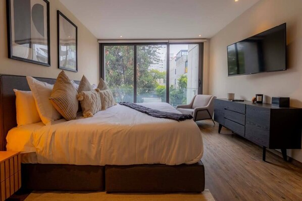 3 bedrooms, in-room safe, desk, iron/ironing board - Capitalia | Elegance Escape (Ciudad de México)