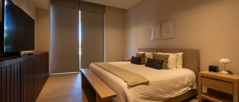 2 Schlafzimmer, Zimmersafe, Bügeleisen/Bügelbrett, Reisekinderbett