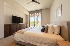 2 Schlafzimmer, Zimmersafe, Bügeleisen/Bügelbrett, Reisekinderbett