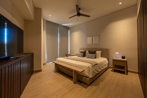 2 slaapkamers, een kluis op de kamer, een strijkplank/strijkijzer