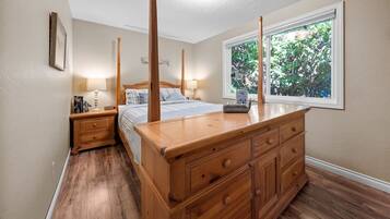 2 bedrooms, iron/ironing board, travel crib, WiFi