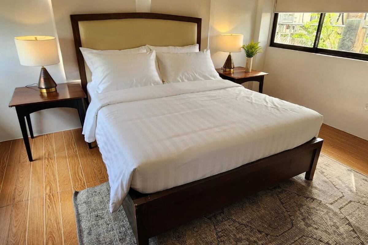 Phòng Premier, quang cảnh vườn | Bộ đồ giường cao cấp, chăn bông, nệm cao su hoạt tính (memory foam) 