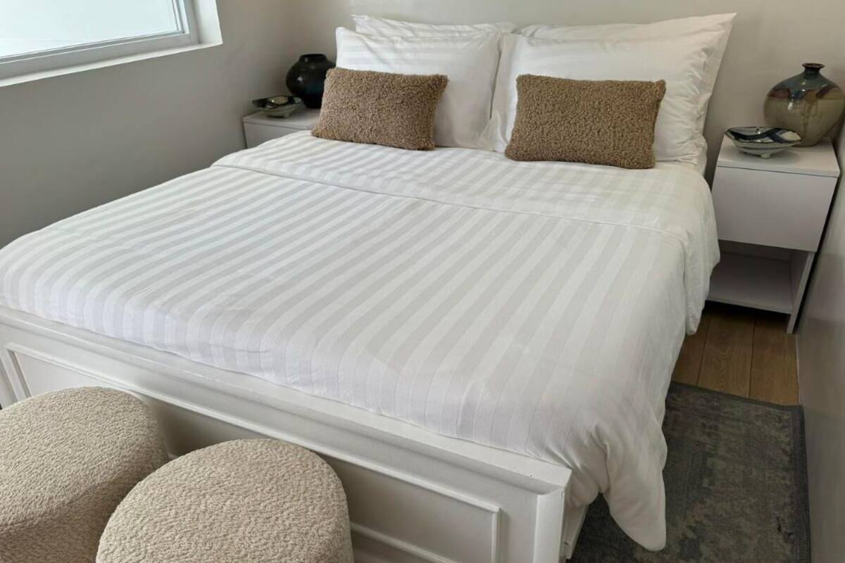 Phòng Premier, quang cảnh vườn | Bộ đồ giường cao cấp, chăn bông, nệm cao su hoạt tính (memory foam) 