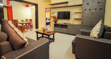 Rustic 2BHK Home Stay With AC Bedrooms