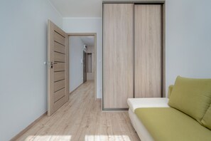 1 غرفة نوم وملاءات أسرّة