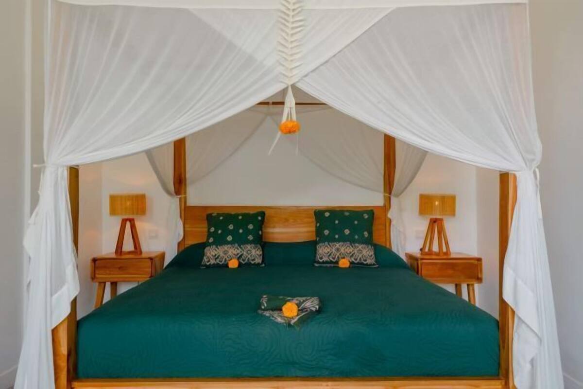 4 slaapkamers, een bureau, gratis wifi