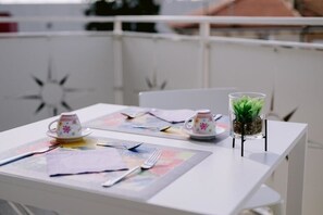 Outdoor dining - Residence La Boheme - Apartment 1 (Verona)