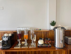 Desayuno buffet incluido todos los días 