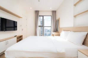 Apartamento familiar | Ropa de cama de alta calidad y decoración individual