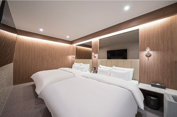 Decoración personalizada, muebles diferentes y wifi gratis