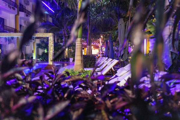 Sala de estar en el lobby