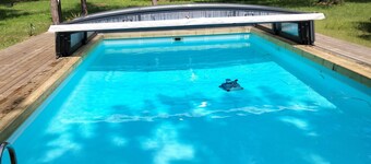 Le Petit Refuge: Cocon Douillet Pour 2, au Calme Dans la Forêt Piscine Partagée