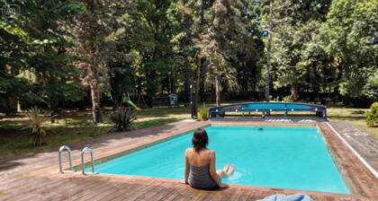 Le Petit Refuge: Cocon Douillet Pour 2, au Calme Dans la Forêt Piscine Partagée
