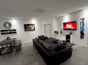 Flat-screen TV - Ferienhaus am Glück (Bad Zwischenahn)