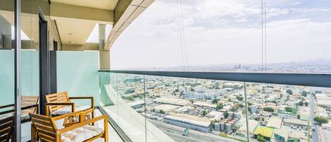 Deluxe-Apartment | Balkon