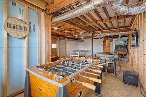 Game room - Whiskey Mountain Oasis by Chatuge Home Concierge | Extraordinary Lake & Mountain Views · Game Room · Firepit (Hiawassee)