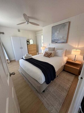 1 bedroom, iron/ironing board, free WiFi, bed sheets