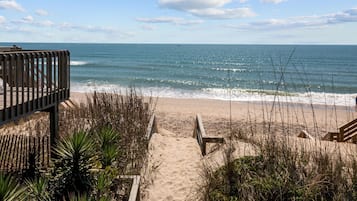 On the beach