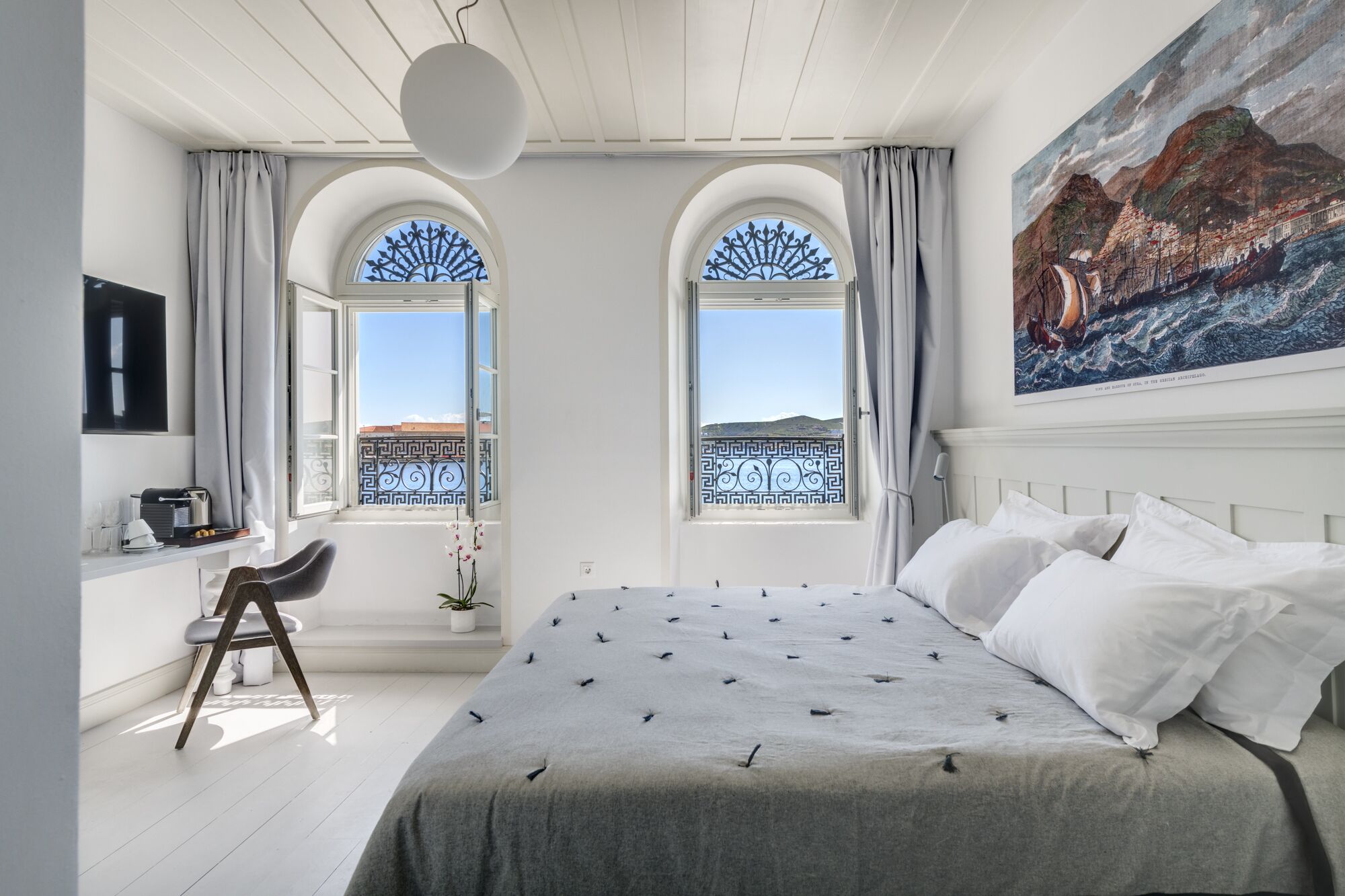 Standard-herbergi með tvíbreiðu rúmi | Útsýni úr herberginu