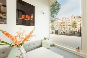 Siddeområde i lobbyen