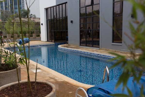 Alberca al aire libre